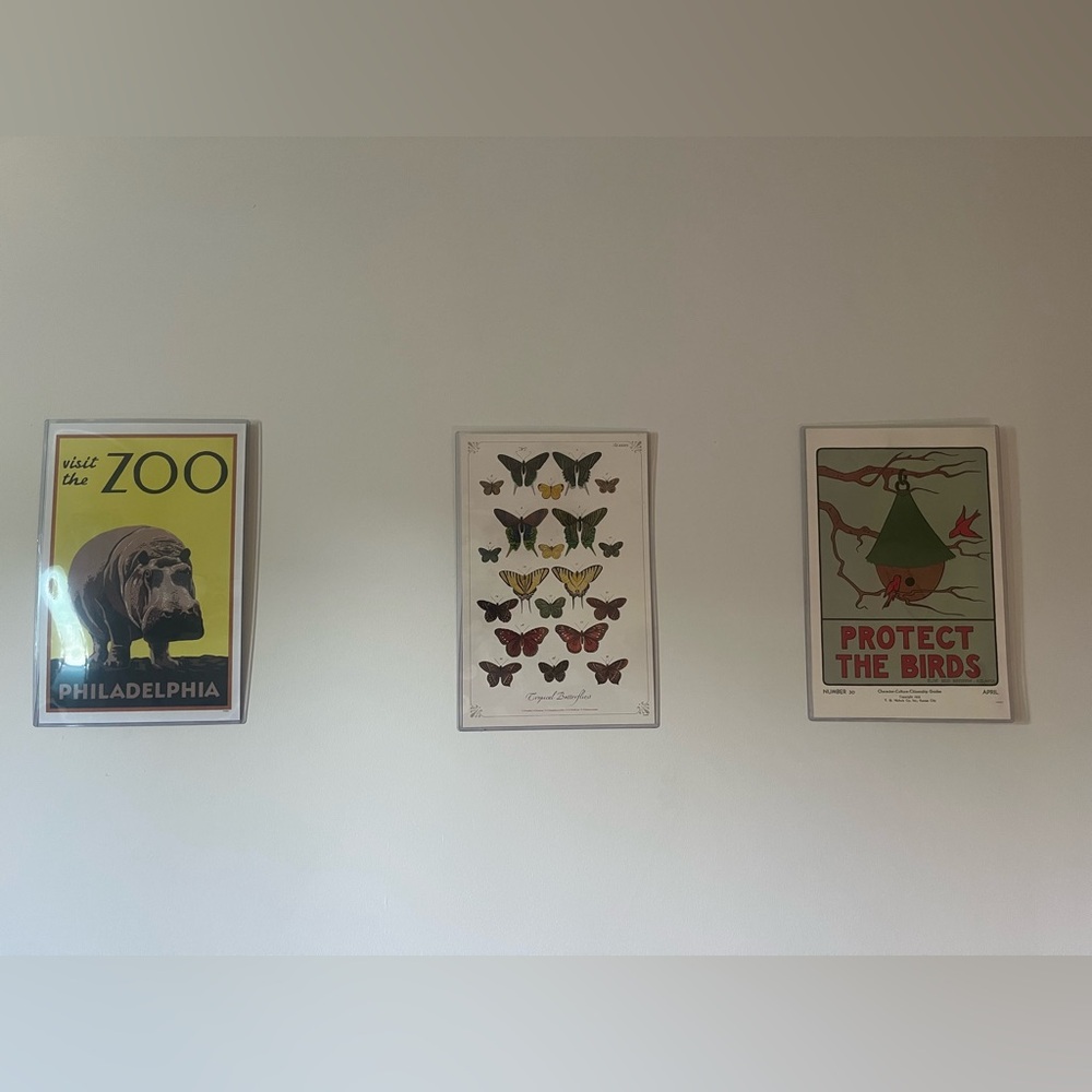 Set of 3 vintage prints